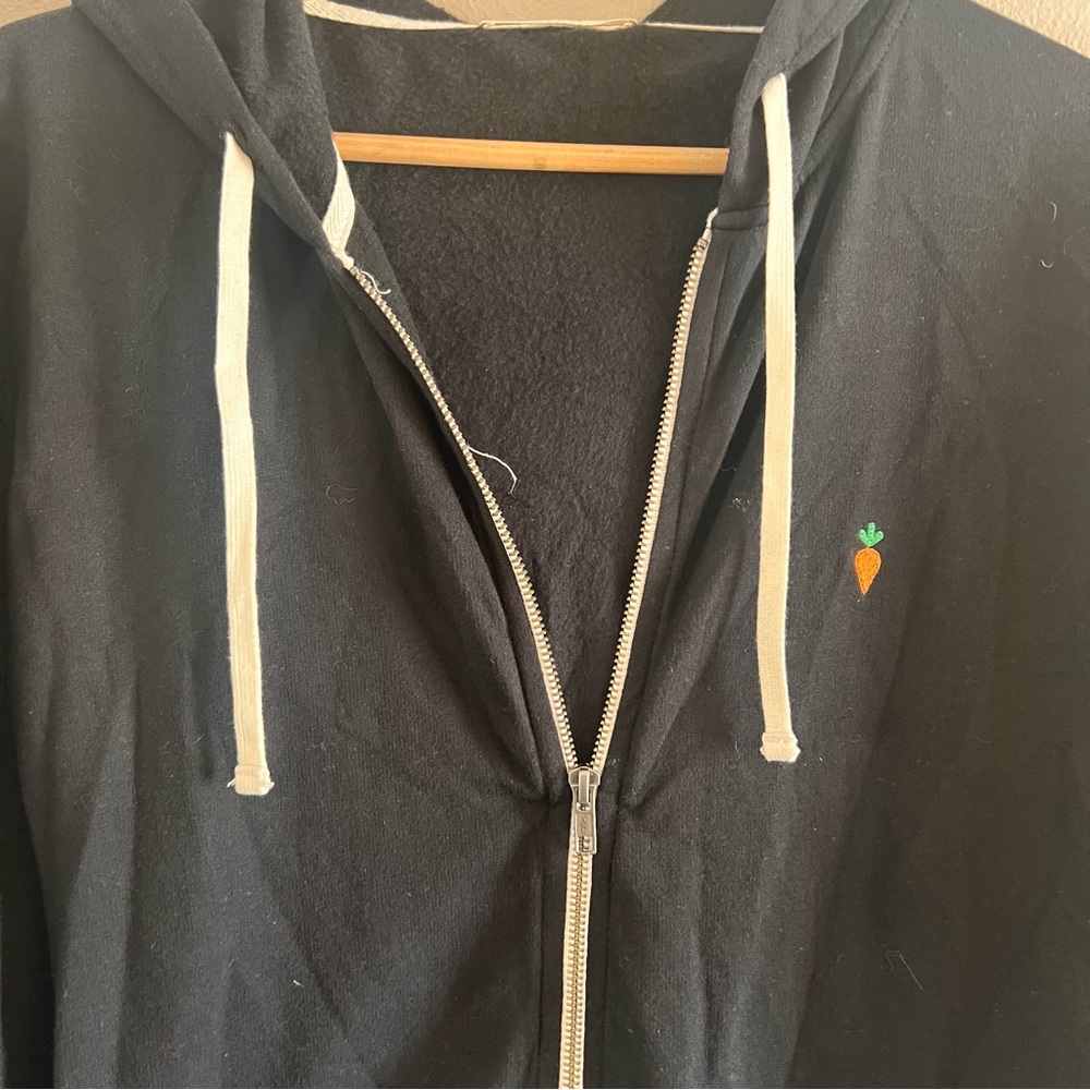 Marine Layer Embroidered Carrot Hoodie View 3